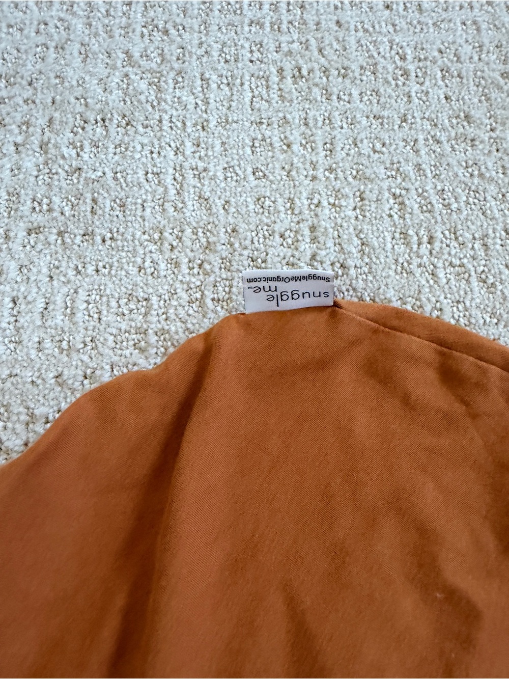 Snuggle Me Lounge Cover | Rust Orange